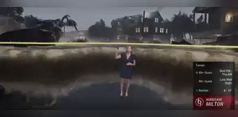 Canal de TV muestra una simulación de qué pasará cuando el poderoso huracán Milton impacte en Florida Canal de TV muestra una simulación de qué pasará cuando el poderoso huracán Milton impacte en Florida
