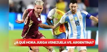 ¿A qué hora juega Venezuela vs. Argentina por las Eliminatorias Sudamericanas 2026? Conoce AQUÍ todos los horarios ¿A qué hora juega Venezuela vs. Argentina por las Eliminatorias Sudamericanas 2026? Conoce AQUÍ todos los horarios