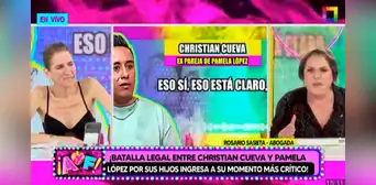 Rosario Sasieta, abogada de Pamela López, ARREMETE contra Cueva: “No está ni en la billetera ni presencialmente” Rosario Sasieta, abogada de Pamela López, ARREMETE contra Cueva: “No está ni en la billetera ni presencialmente”