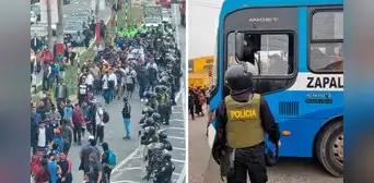 Paro de transportistas: Mininter advierte que PNP hará "ejercicio legítimo de la fuerza" ante vandalismo Paro de transportistas: Mininter advierte que PNP hará "ejercicio legítimo de la fuerza" ante vandalismo