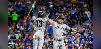 ¡Bombazo en Kansas City! Los Yankees derrotan por 3-2 a los Royals y recuperan la ventaja en los playoffs MLB
