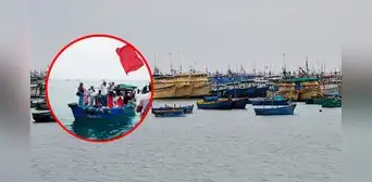 Pescadores de Piura protestan en marcha marítima ante pesca ilegal china: "El mar de Grau no se vende"