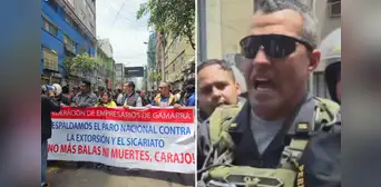 PNP minimiza protesta de comerciantes en Gamarra: "La marcha ya terminó, son personas haciendo bulla"