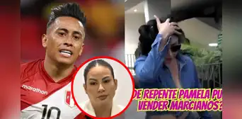 Pamela Franco tiene PECULIAR reacción tras revelarse que Christian Cueva mandó a vender marcianos a Pamela López Pamela Franco tiene PECULIAR reacción tras revelarse que Christian Cueva mandó a vender marcianos a Pamela López