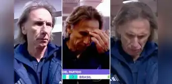 La DESGARRADORA imagen de Ricardo Gareca tras derrota de Chile: con el rostro desencajado y la mirada perdida