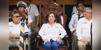Dina Boluarte pide unidad en medio de protestas contra inseguridad, pero señala que "el Perú no son aquellos tirapiedras" Dina Boluarte pide unidad en medio de protestas contra inseguridad, pero señala que "el Perú no son aquellos tirapiedras"