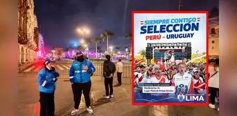 MML transmitió partido Perú vs Uruguay en pantalla gigante, pero cerró accesos a Plaza de Armas MML transmitió partido Perú vs Uruguay en pantalla gigante, pero cerró accesos a Plaza de Armas