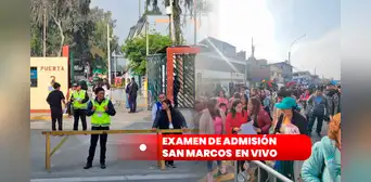 Examen de admisión San Marcos 2025-I EN VIVO: culmina prueba para 403 vacantes en Ciencias de la Salud Examen de admisión San Marcos 2025-I EN VIVO: culmina prueba para 403 vacantes en Ciencias de la Salud