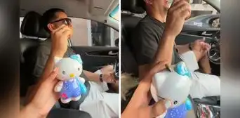 Pareja compra alcancía en el Mercado Central y descubre insólito detalle: “Kitty solo acepta Yape”