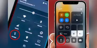 ¿Qué ocurre con tu CELULAR si mantienes presionado el botón de linterna? ¿Qué ocurre con tu CELULAR si mantienes presionado el botón de linterna?