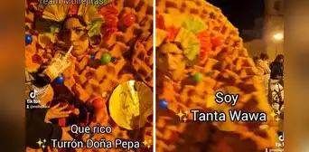 Mujer se disfrazó de 'Tanta wawa' y la confunden con 'turrón de Doña Pepa': su reacción es viral Mujer se disfrazó de 'Tanta wawa' y la confunden con 'turrón de Doña Pepa': su reacción es viral