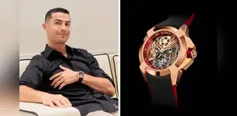 Cristiano Ronaldo presentó su espectacular marca de relojes: cuestan más de 100.000 euros