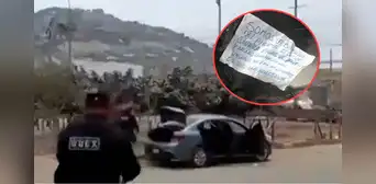 Puente Piedra: extorsionadores dejaron granada de guerra frente a paradero de colectivos informales Puente Piedra: extorsionadores dejaron granada de guerra frente a paradero de colectivos informales