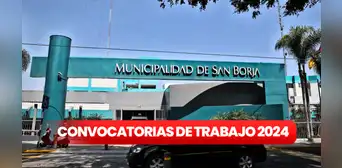 Municipalidad de San Borja abre una nueva convocatoria laboral con sueldos de hasta S/7.000: ¿cómo postular? Municipalidad de San Borja abre una nueva convocatoria laboral con sueldos de hasta S/7.000: ¿cómo postular?