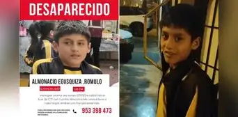 Pachacámac: Madre busca a su hijo menor de 12 años desaparecido hace una semana, fue visto por última vez en Los Olivos
