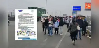 Gremios de transportistas anuncian paro nacional para el 12 de noviembre: exigen modificación de la ley de crimen organizado Gremios de transportistas anuncian paro nacional para el 12 de noviembre: exigen modificación de la ley de crimen organizado
