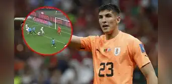 Arquero de Uruguay reveló por qué no hizo nada en el gol de Miguel Araujo y justificó su blooper