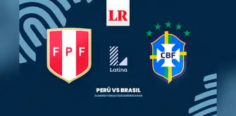 [LATINA EN VIVO] Perú vs. Brasil: ¿a qué hora y cómo ver el partido por la fecha 10 de las Eliminatorias 2026?