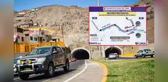 Cierre parcial de túneles entre San Juan de Lurigancho y Cercado de Lima: revisa la ruta alterna y duración de la obra Cierre parcial de túneles entre San Juan de Lurigancho y Cercado de Lima: revisa la ruta alterna y duración de la obra