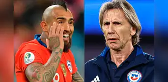 Ricardo Gareca envía SORPRENDENTE mensaje a Arturo Vidal luego de 'borrarse' de la selección chilena
