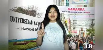 Joven de 18 años encontró su vocación trabajando en GAMARRA e ingresó en 1er. puesto a la UNMSM: "El examen estuvo fácil"