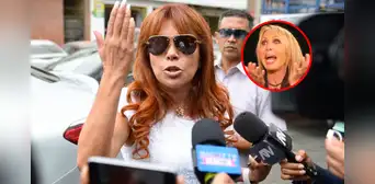 Magaly Medina demandaría a Laura Bozzo por afirmar que Andrés Hurtado pagó los boletos a Miami para ella y su esposo
