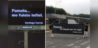"Pamela... me fuiste infiel": ¿por qué se volvió viral y quién está detrás de los carteles que circulan en Lima? "Pamela... me fuiste infiel": ¿por qué se volvió viral y quién está detrás de los carteles que circulan en Lima?