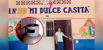 Ladrones invaden cocina de colegio inicial de Iquitos: se llevaron hasta el balón de gas Ladrones invaden cocina de colegio inicial de Iquitos: se llevaron hasta el balón de gas