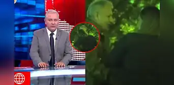 Filtran VIDEO de Gunter Rave, periodista de América TV, cariñoso con misteriosa mujer: abrazos terminan en encuentro privado