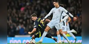 Con Cristiano Ronaldo como titular, Portugal igualó 0-0 con Escocia, pero sigue líder de la Nations League