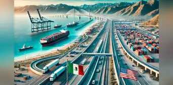 El megaproyecto que conectará 2 océanos y 3 continentes con un enorme corredor: será clave para EE. UU. y México en 2025