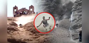 Tobogán Macho, la carrera extrema en Lima que consiste en bajar 280m de altura sin protección: "solo para valientes" Tobogán Macho, la carrera extrema en Lima que consiste en bajar 280m de altura sin protección: "solo para valientes"
