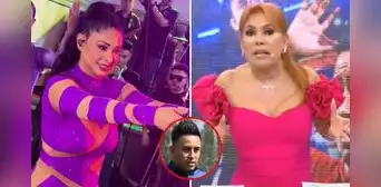 Magaly cuestiona a Pamela Franco por dejar que Christian Cueva administre su carrera: "De repente le está cobrando un porcentaje"