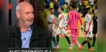 Gustavo Barnechea pide que jugador siga siendo titular a pesar de goleada ante Brasil: Con él mejora el equipo