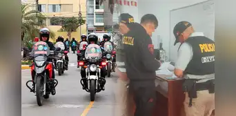 Detienen a 2 policías motorizados que cobraron S/3.000 a mototaxista para que lo dejaran libre Detienen a 2 policías motorizados que cobraron S/3.000 a mototaxista para que lo dejaran libre