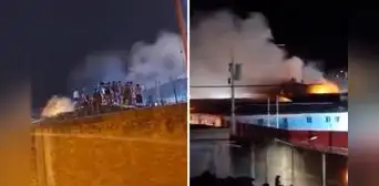 Cinco reclusos mueren y otros 35 quedan heridos por incendio en penal