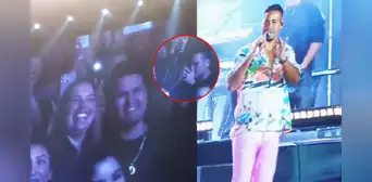 Romeo Santos SORPRENDE a Deyvis Orosco y Cassandra en pleno concierto en Lima con este mensaje: "¿Te acuerdas las normas?"
