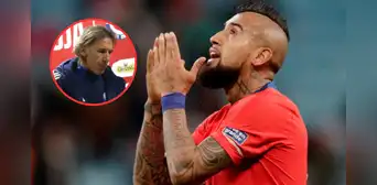 Arturo Vidal asegura que, si lo convocan a Chile, podrían clasificar al Mundial: “No estamos eliminados” Arturo Vidal asegura que, si lo convocan a Chile, podrían clasificar al Mundial: “No estamos eliminados”