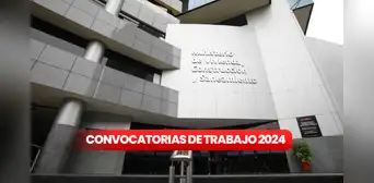 Ministerio de Vivienda anuncia convocatoria de trabajo con sueldos de hasta S/12.000: conoce los requisitos y cómo postular Ministerio de Vivienda anuncia convocatoria de trabajo con sueldos de hasta S/12.000: conoce los requisitos y cómo postular