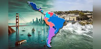 Las únicas ciudades de América Latina que quedarían bajo el mar en 2100 junto a California, Florida y más Las únicas ciudades de América Latina que quedarían bajo el mar en 2100 junto a California, Florida y más