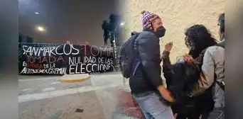 Toma de San Marcos: dirigentes denuncian que hay estudiantes heridos por ataques de infiltrados Toma de San Marcos: dirigentes denuncian que hay estudiantes heridos por ataques de infiltrados