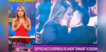 Magaly Medina lanza CONTUNDENTE mensaje a Deyvis Orosco tras ‘sorpresa’ de amor a Cassandra en concierto de Aventura