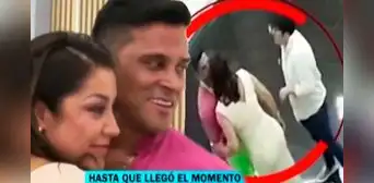 Karla Tarazona ROMPE SU SILENCIO tras video donde aparece besando a Christian Domínguez: "Estábamos jugando"