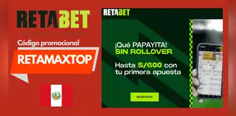 Código promocional Retabet: ingresa RETAMAXTOP | Perú Código promocional Retabet: ingresa RETAMAXTOP | Perú