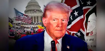 Por este motivo la bandera confederada, utilizada por seguidores de Trump, es símbolo de racismo en Estados Unidos Por este motivo la bandera confederada, utilizada por seguidores de Trump, es símbolo de racismo en Estados Unidos