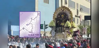 Ruta de la procesión del Señor de los Milagros para HOY, sábado 19 de octubre: dónde está el Cristo Moreno Ruta de la procesión del Señor de los Milagros para HOY, sábado 19 de octubre: dónde está el Cristo Moreno