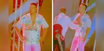 Romeo Santos recibe épica broma de fan peruano al cantar 'Ella y yo' en VIVO: “No se lo esperaba”