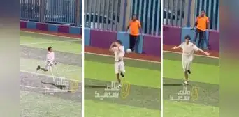 Joven con discapacidad física anotó golazo y lo celebró al estilo de Cristiano Ronaldo: “Siuuuu” Joven con discapacidad física anotó golazo y lo celebró al estilo de Cristiano Ronaldo: “Siuuuu”