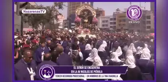 Señor de los Milagros EN VIVO: ¿Dónde está el Cristo Moreno en su tercera procesión por las Calles de Lima? Señor de los Milagros EN VIVO: ¿Dónde está el Cristo Moreno en su tercera procesión por las Calles de Lima?