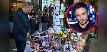 Padre de Liam Payne LLORA frente a altar que fans armaron en las puertas del hotel dónde tuvo TRÁGICA caída
